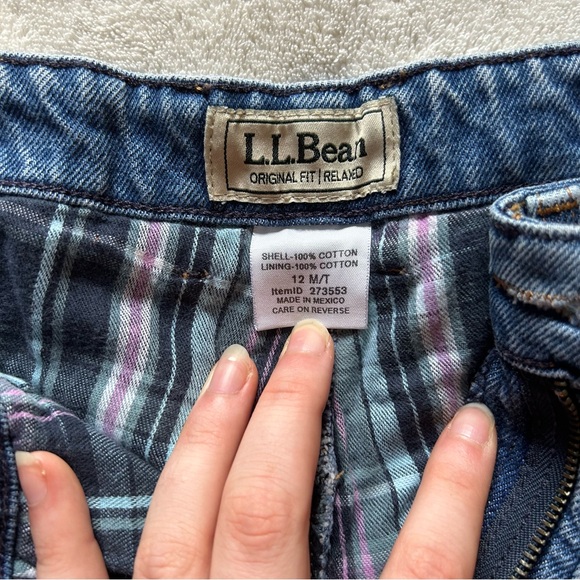LLBean Flannel Lined Jeans - Picture 3 of 6